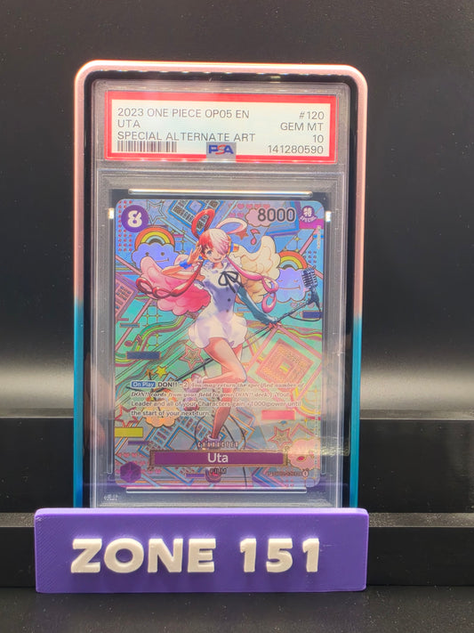 2023 ONE PIECE OP05 (EN) UTA SPECIAL ALTERNATE ART PSA 10