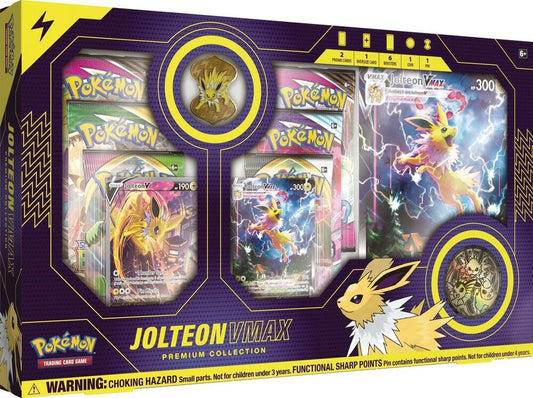Jolteon VMAX Premium Collection Trading Card Game sealed product available at Zone 151