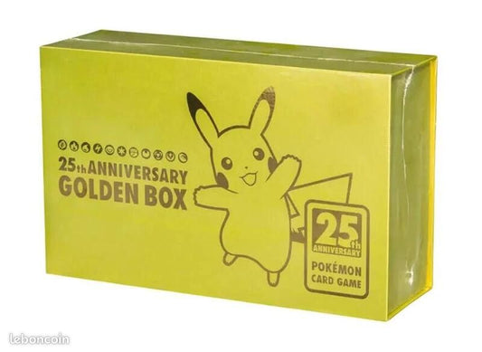 Pokemon 25th Anniversary Golden Japanese Collection Box