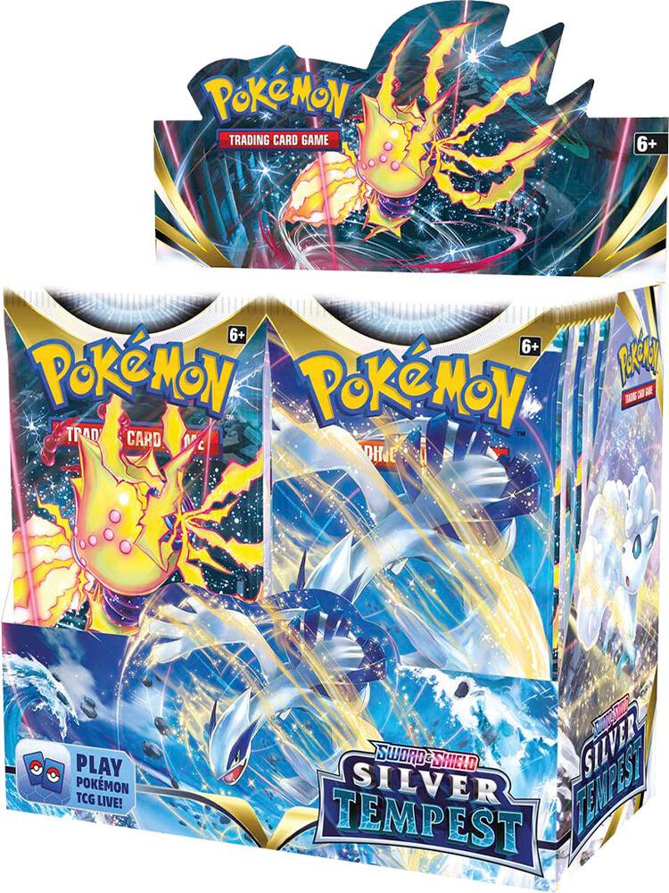 Silver Tempest Booster Box Pokemon TCG sealed product available at Zone 151