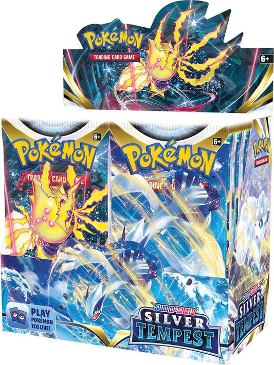 Silver Tempest Booster Box Pokemon TCG sealed product available at Zone 151