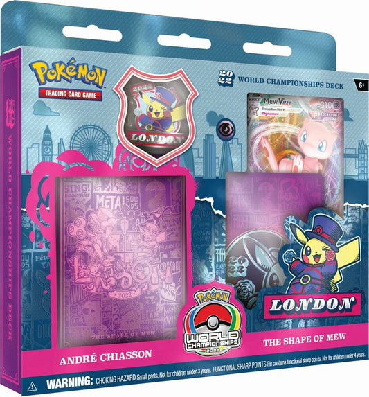 2022 World Championship Deck: Andre Chiasson (The Shape of Mew) Trading Card Game sealed product available at Zone 151