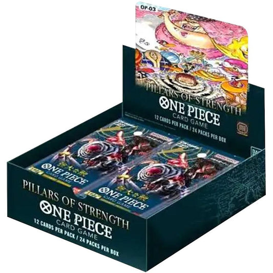 Pillars of Strength Booster Box One Piece Card Game sealed product available at Zone 151