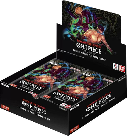 Wings of the Captain Booster Box One Piece Card Game sealed product available at Zone 151