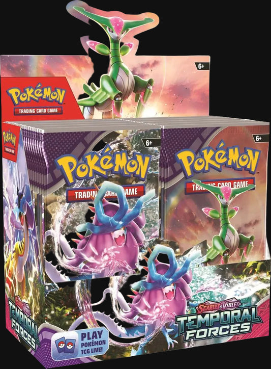 Temporal Forces Booster Box Pokemon TCG sealed product available at Zone 151