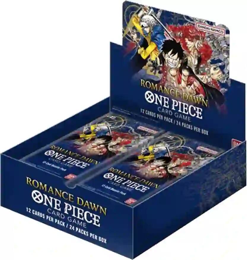 Romance Dawn Booster Box (White Bottom) One Piece Card Game sealed product available at Zone 151