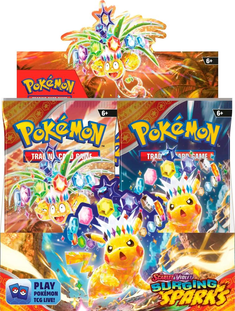 Surging Sparks Booster Box Pokemon TCG sealed product available at Zone 151
