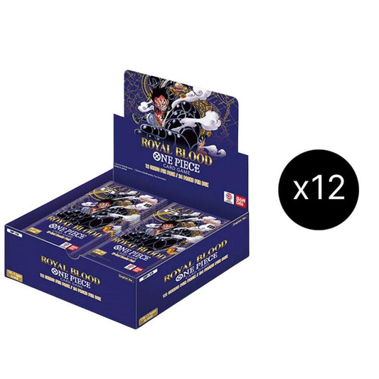 Royal Blood Booster Box Case One Piece Card Game sealed product available at Zone 151
