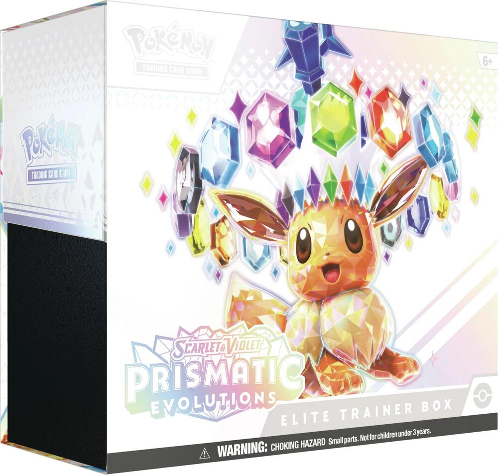 Prismatic Evolutions Elite Trainer Box Case Pokemon TCG sealed product available at Zone 151