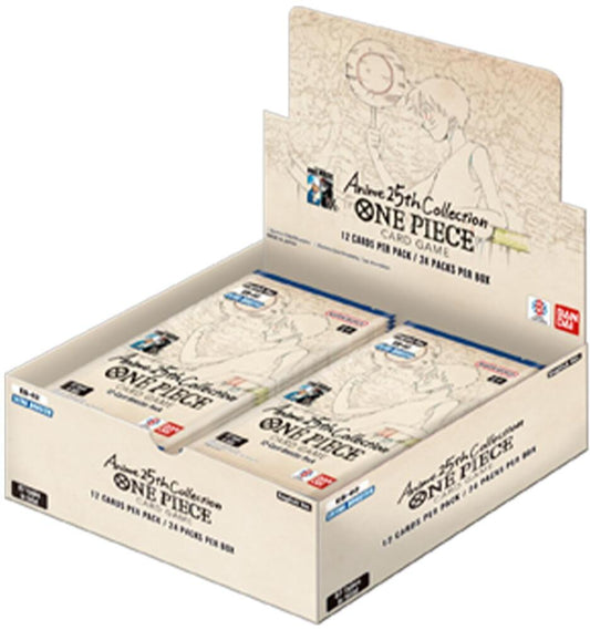 Extra Booster: Anime 25th Collection Box One Piece Card Game sealed product available at Zone 151