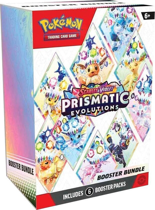 Prismatic Evolutions Booster Bundle Pokemon TCG sealed product available at Zone 151