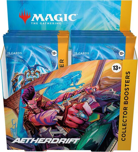 Aetherdrift - Collector Booster Display Case Magic: The Gathering sealed product available at Zone 151