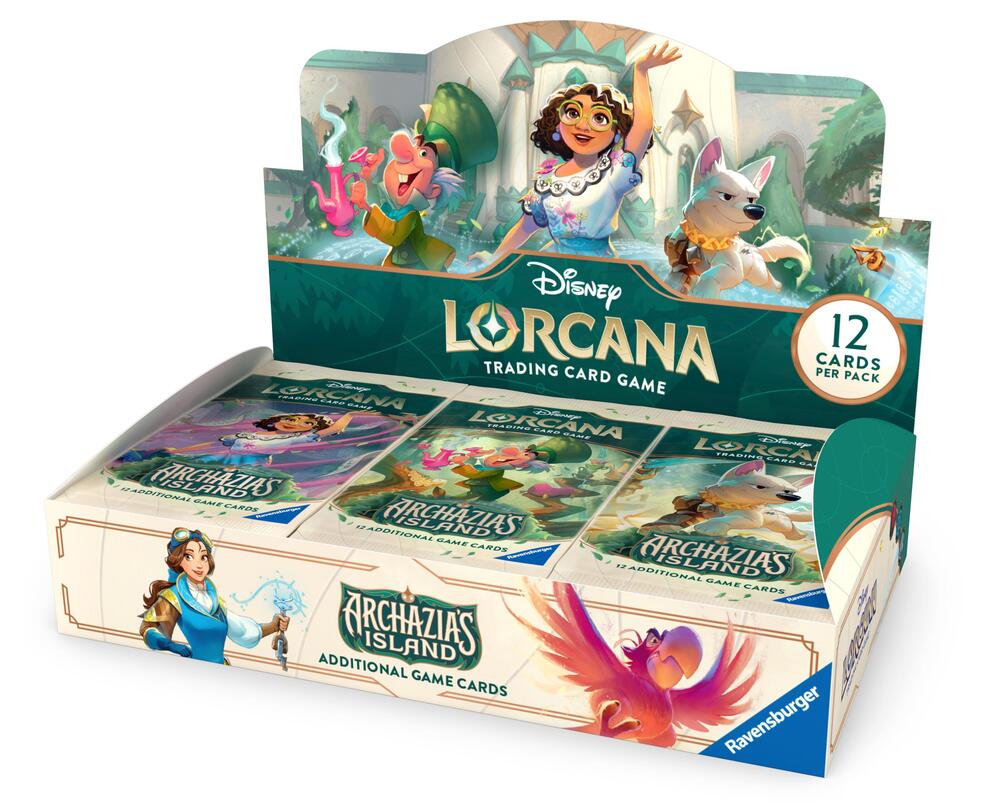 Archazia’s Island Booster Box Disney Lorcana sealed product available at Zone 151