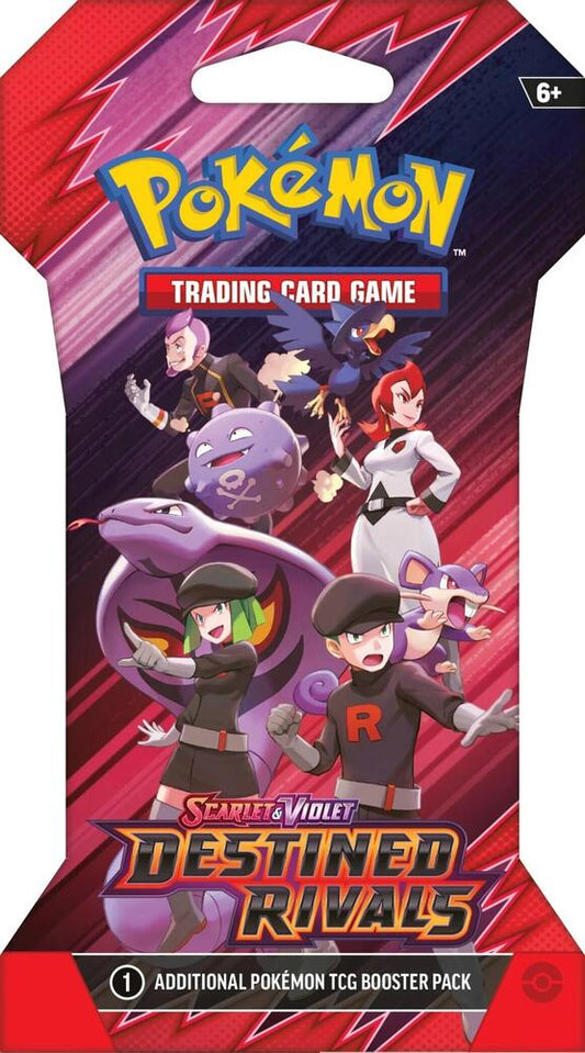 Destined Rivals Sleeved Booster Pack Trading Card Game sealed product available at Zone 151