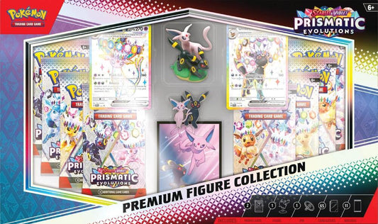 Prismatic Evolutions Premium Figure Collection Pokemon TCG sealed product available at Zone 151