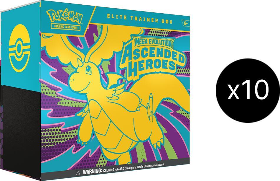 Ascended Heroes Elite Trainer Box Case Trading Card Game sealed product available at Zone 151