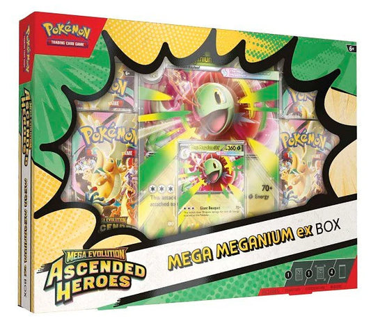 Pokémon TCG: Mega Evolution—Ascended Heroes Mega Meganium ex Box