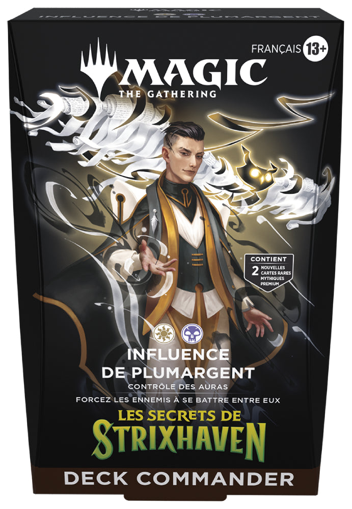 MTG commander deck - Secrets of strixhaven - Influence de Plumargent