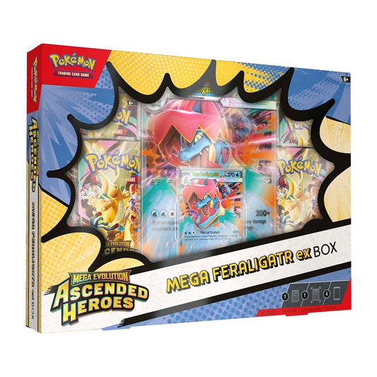 Mega Evolution-Ascended Heroes Mega Feraligatr ex Box
