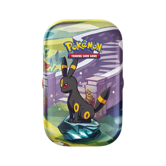 Prismatic Evolutions Mini Tin