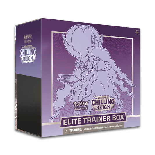 Pokemon Sword & Shield Chilling Reign - Elite Trainer Box-Shadow Rider Calyrex