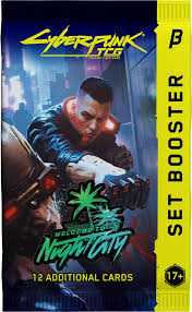 CyberPunk TCG - Welcome to night city Booster pack