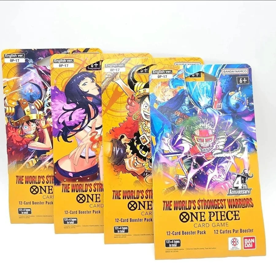 One Piece Card Game OP-17: The World's Strongest Warriors English Sleeved Booster Pack