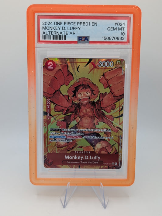 One Piece PRB01 Monkey D Luffy Alternate - PSA 10