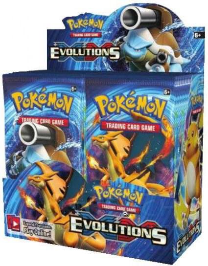 XY Evolutions Booster Box Trading Card Game sealed product available at Zone 151