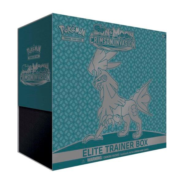 Crimson Invasion Elite Trainer Box Trading Card Game sealed product available at Zone 151