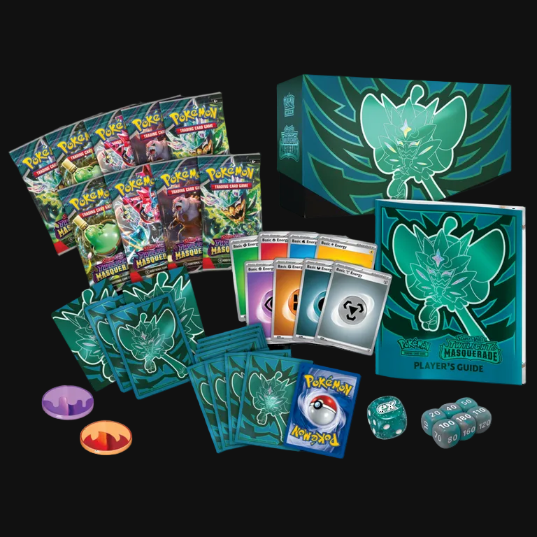 Twilight Masquerade Elite Trainer Box Pokemon TCG sealed product available at Zone 151