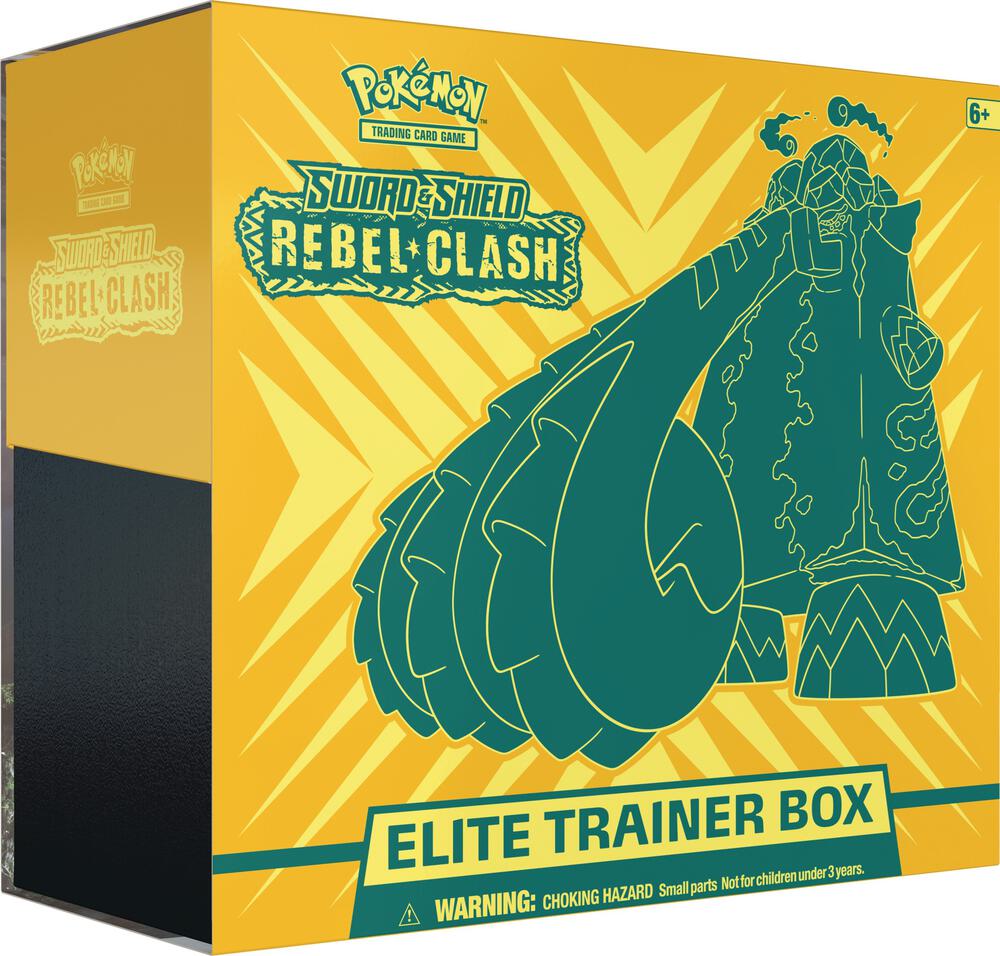 Rebel Clash Elite Trainer Box Trading Card Game sealed product available at Zone 151