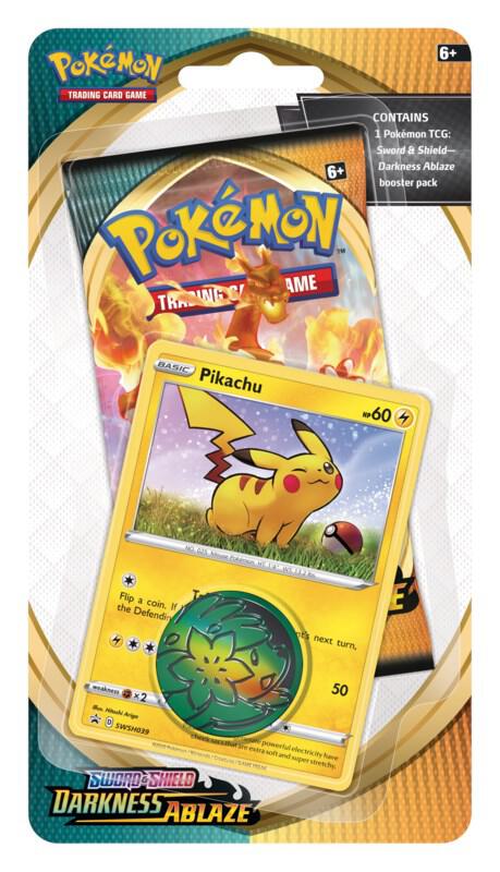 Darkness Ablaze Single Pack Blister [Pikachu] Pokemon TCG sealed product available at Zone 151