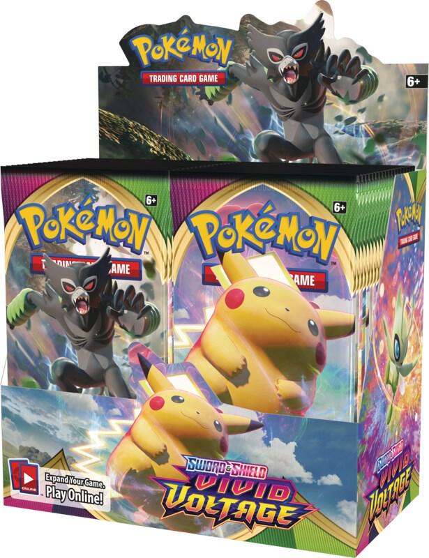 Vivid Voltage Booster Box Pokemon TCG sealed product available at Zone 151