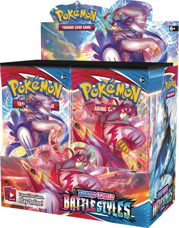 Battle Styles Booster Box Pokemon TCG sealed product available at Zone 151