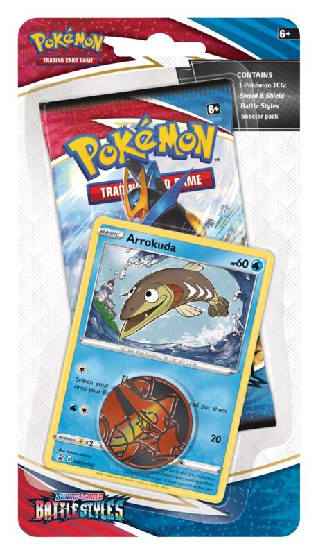 Battle Styles Single Pack Blister [Arrokuda] Pokemon TCG sealed product available at Zone 151