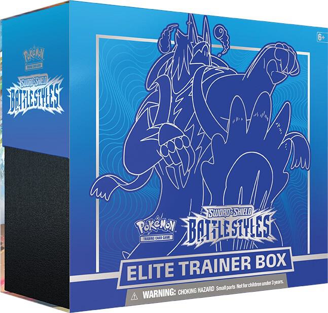 Battle Styles Elite Trainer Box [Rapid Strike Urshifu] (Blue) Pokemon TCG sealed product available at Zone 151