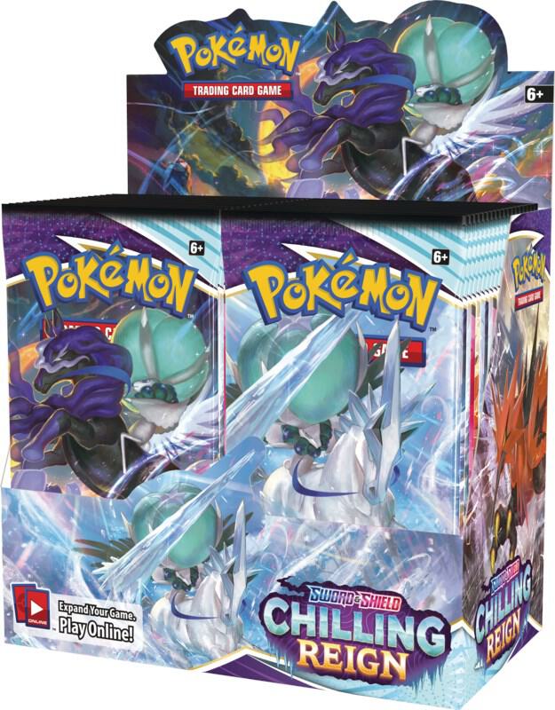 Chilling Reign Booster Box Trading Card Game sealed product available at Zone 151