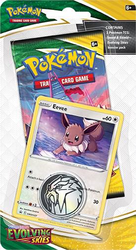 Evolving Skies Single Pack Blister [Eevee] Pokemon TCG sealed product available at Zone 151