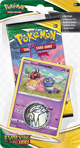 Evolving Skies Single Pack Blister [Galarian Slowpoke] Pokemon TCG sealed product available at Zone 151