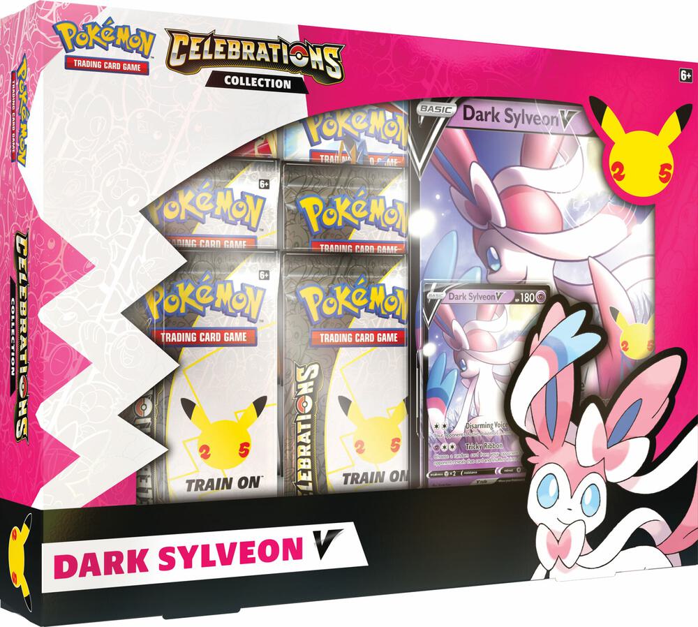 Celebrations Collection [Dark Sylveon V] Trading Card Game sealed product available at Zone 151