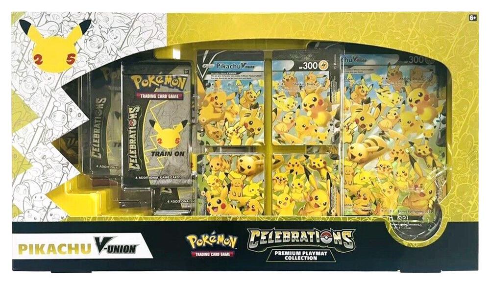 Celebrations Premium Playmat Collection [Pikachu V Pokemon TCG sealed product available at Zone 151