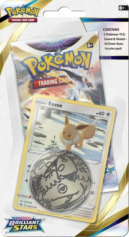 Brilliant Stars Single Pack Blister [Eevee] Pokemon TCG sealed product available at Zone 151