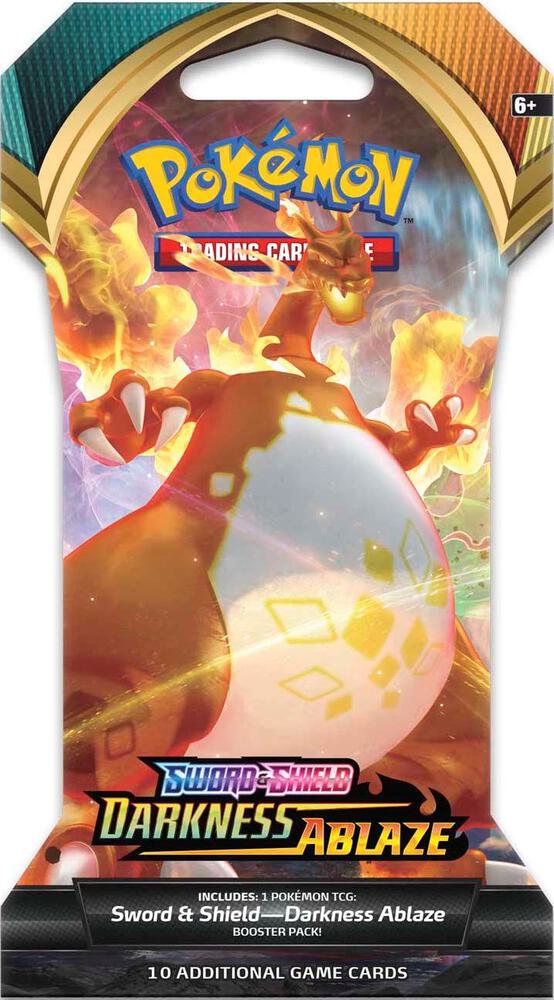 Darkness Ablaze Sleeved Booster Pack Trading Card Game sealed product available at Zone 151