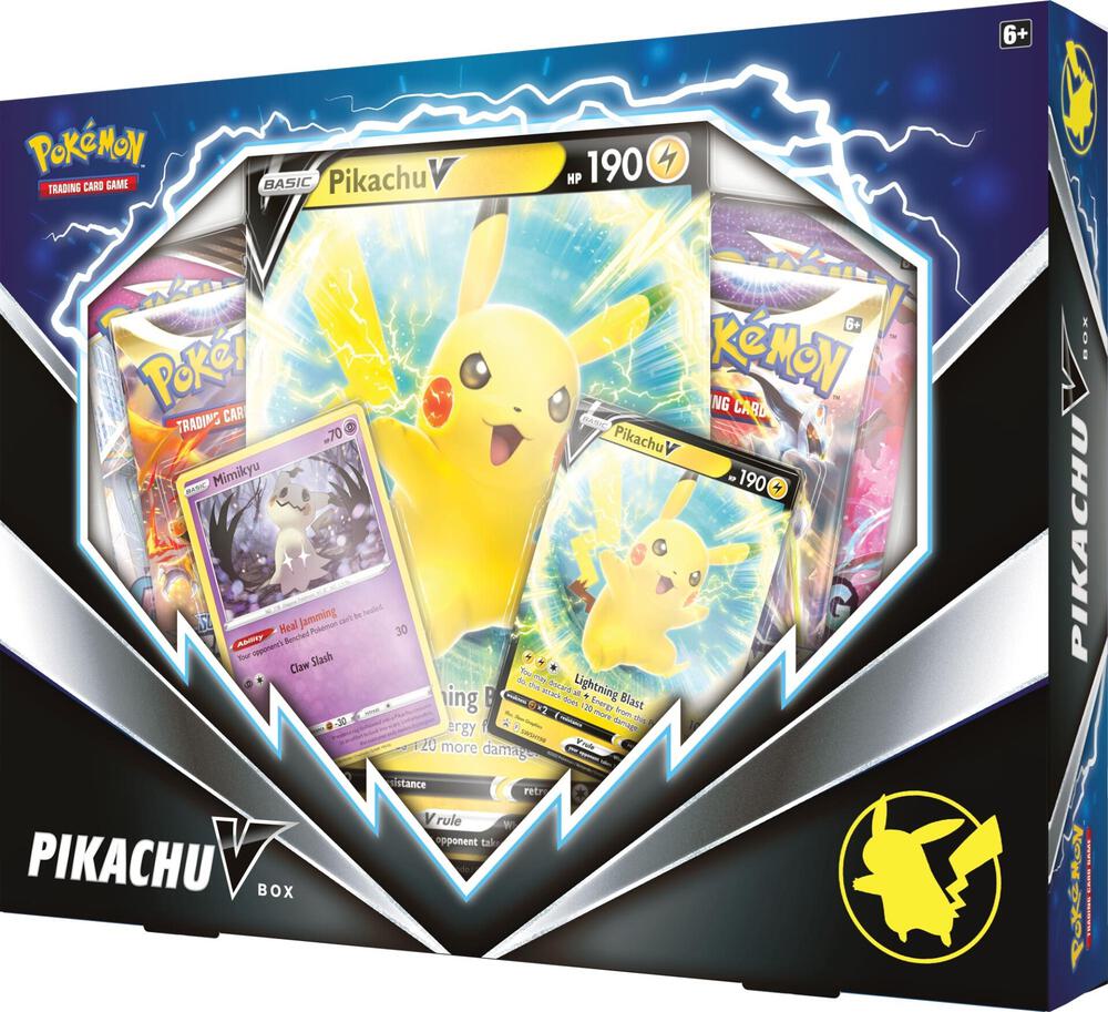 Pikachu V Box Pokemon TCG sealed product available at Zone 151