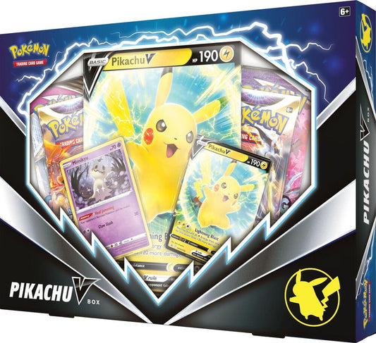 Pikachu V Box Pokemon TCG sealed product available at Zone 151