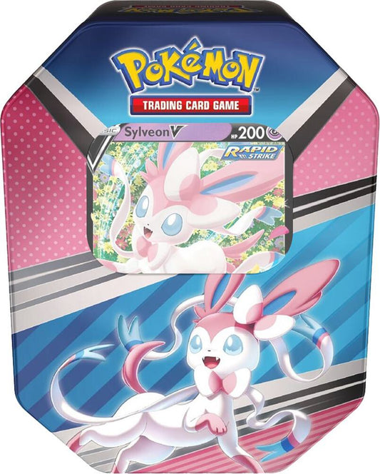 V Heroes Tin [Sylveon V] Trading Card Game sealed product available at Zone 151