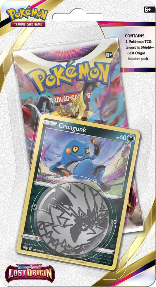 Lost Origin Single Pack Blister [Croagunk] Pokemon TCG sealed product available at Zone 151