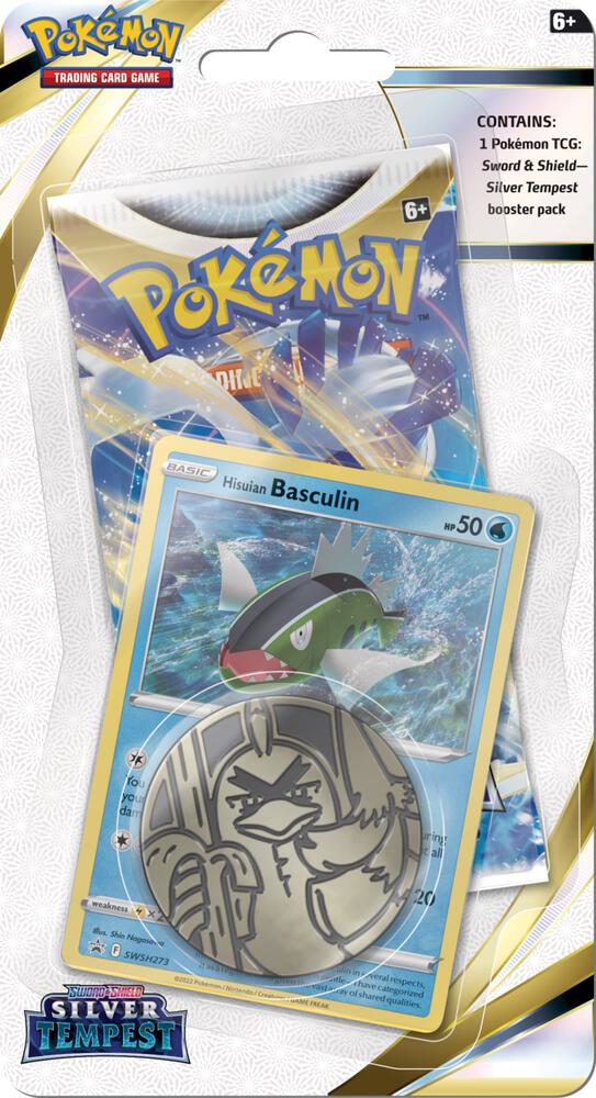 Silver Tempest Single Pack Blister [Basculin] Pokemon TCG sealed product available at Zone 151
