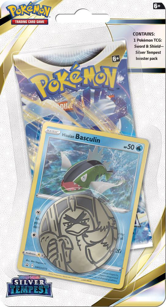 Silver Tempest Single Pack Blister [Basculin] Pokemon TCG sealed product available at Zone 151